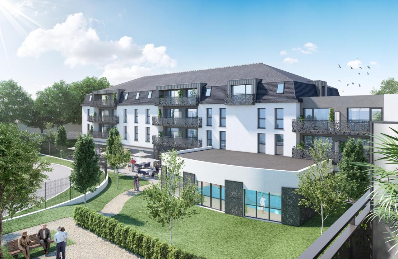 Aparthotel Domitys Les Gavottes Quimper Exterior foto