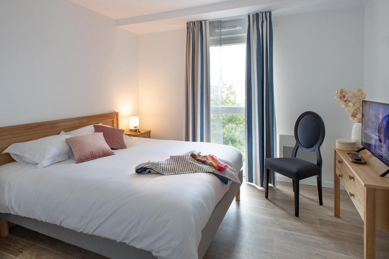 Aparthotel Domitys Les Gavottes Quimper Exterior foto